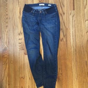 MADEWELL MATERNITY JEANS! EUC 👍🏼